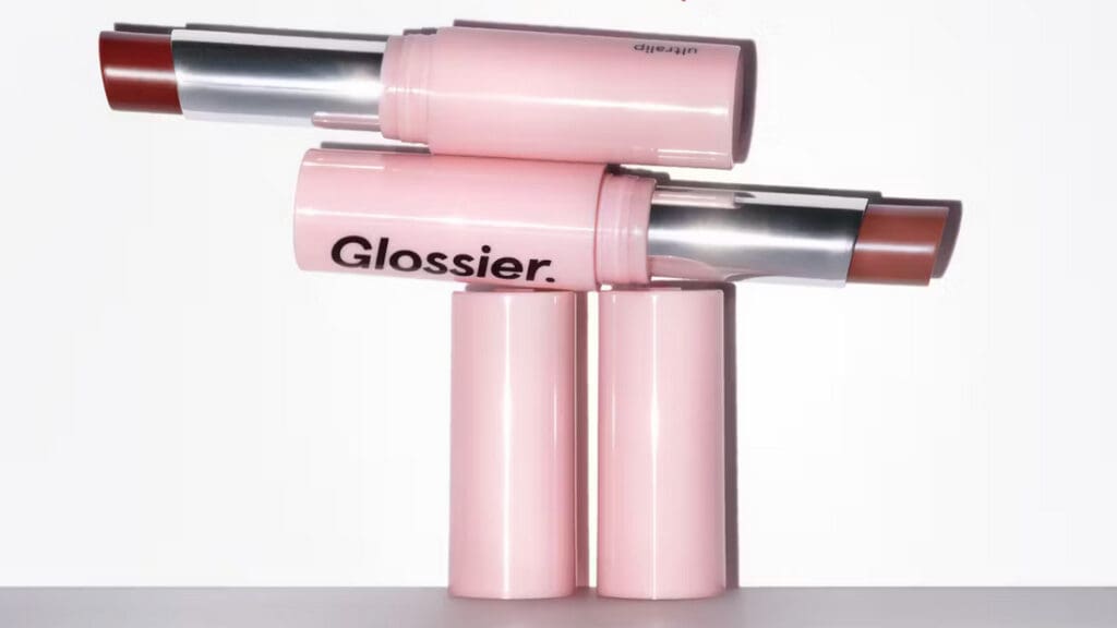 Glossier’s Ultralip High Shine Lipstick